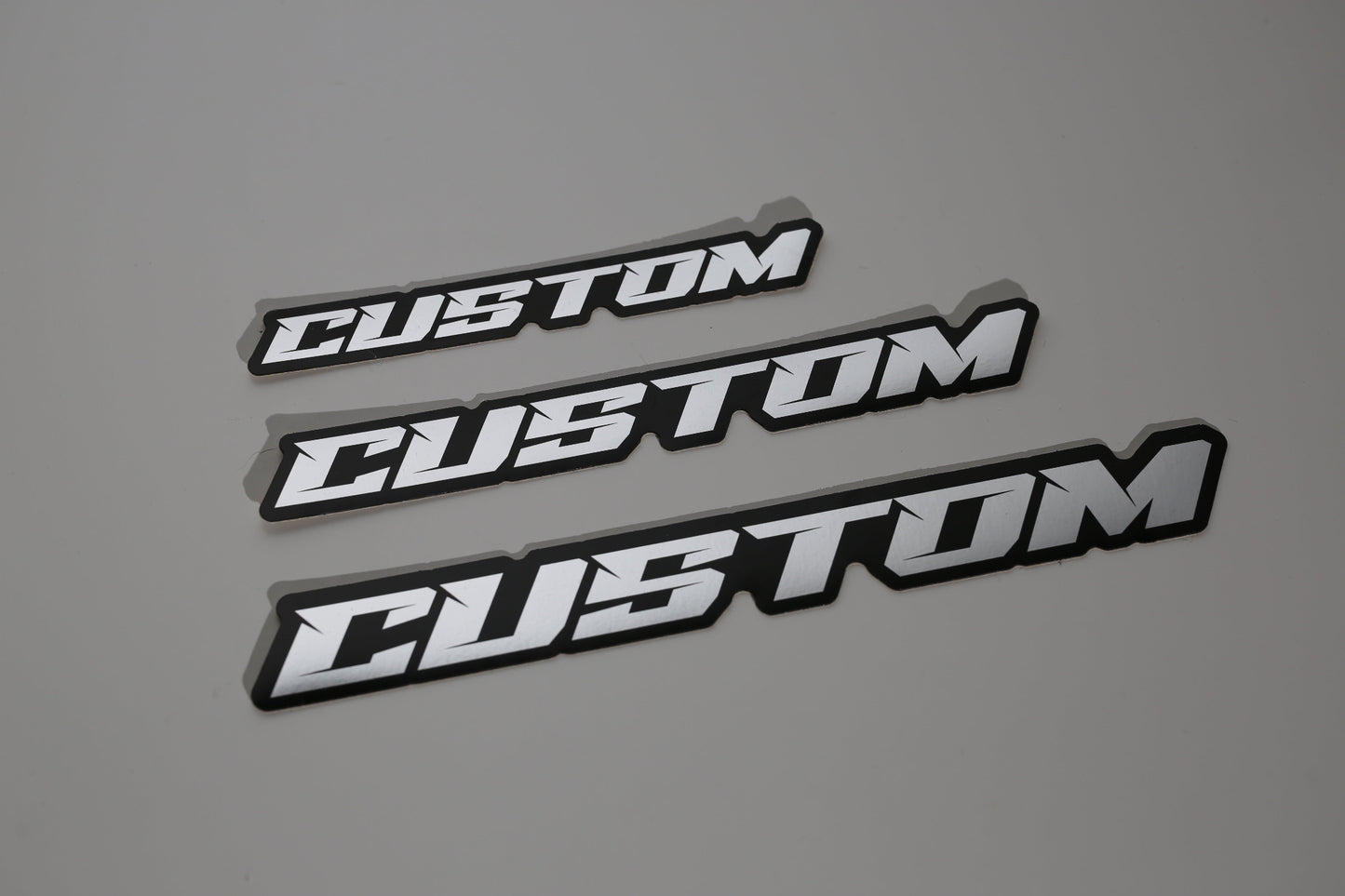 Custom irtotarrat - omalla tekstillä