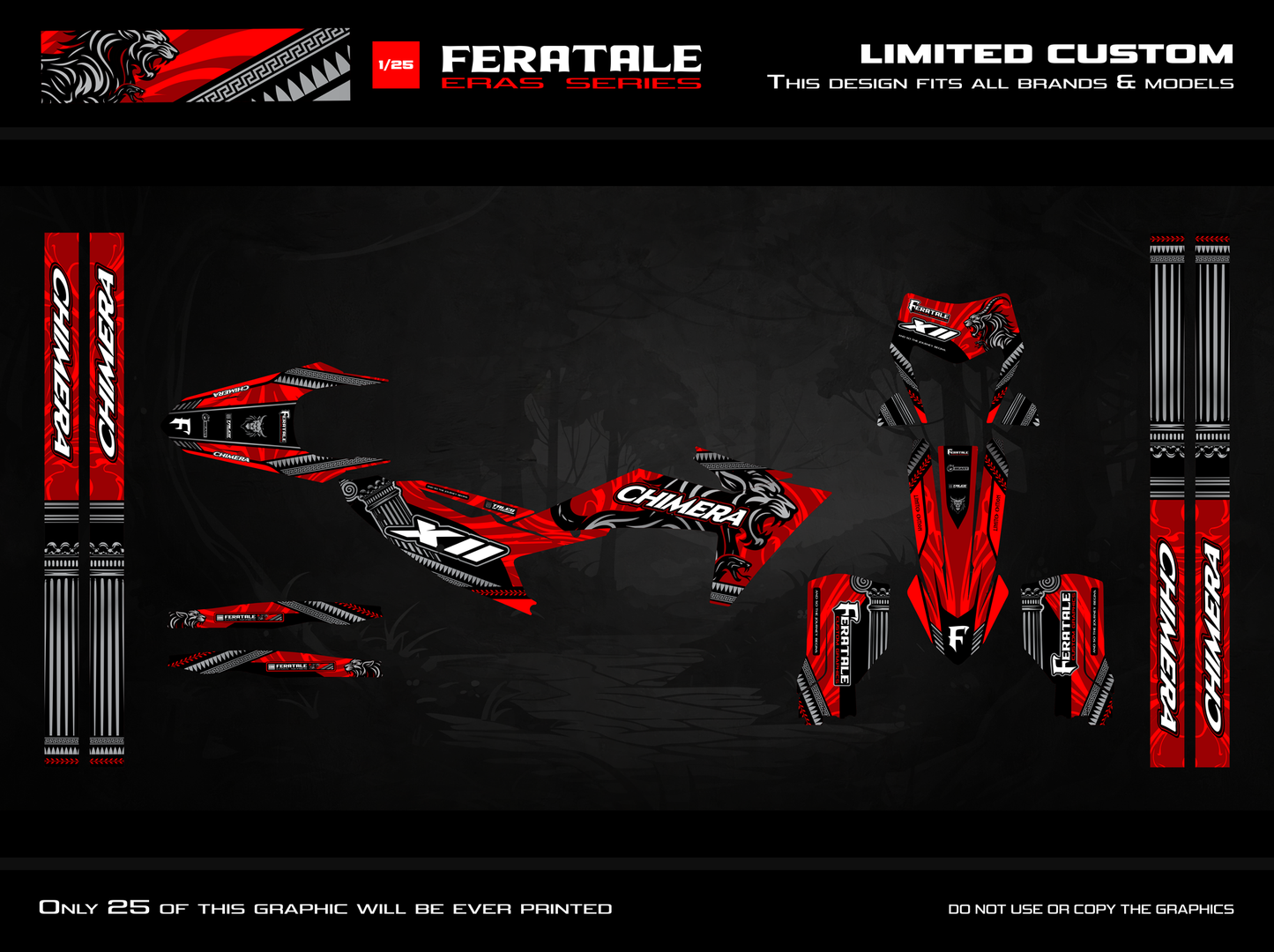 Limited Custom Graphic Kit - Chimera