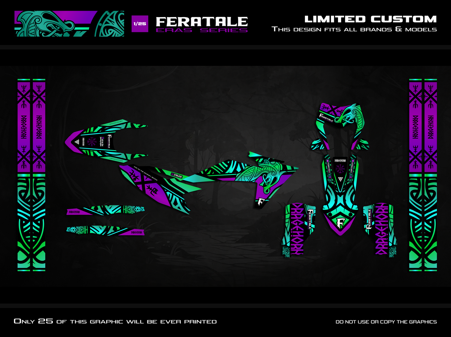 Limited Custom Graphic Kit - Wyvern