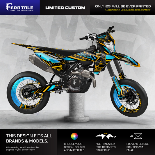 Limited Custom Graphic Kit - Anubis