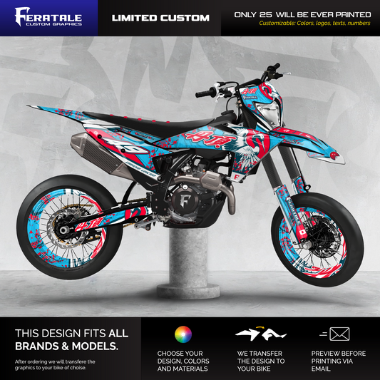 Limited Custom Graphic Kit - Mantsuri