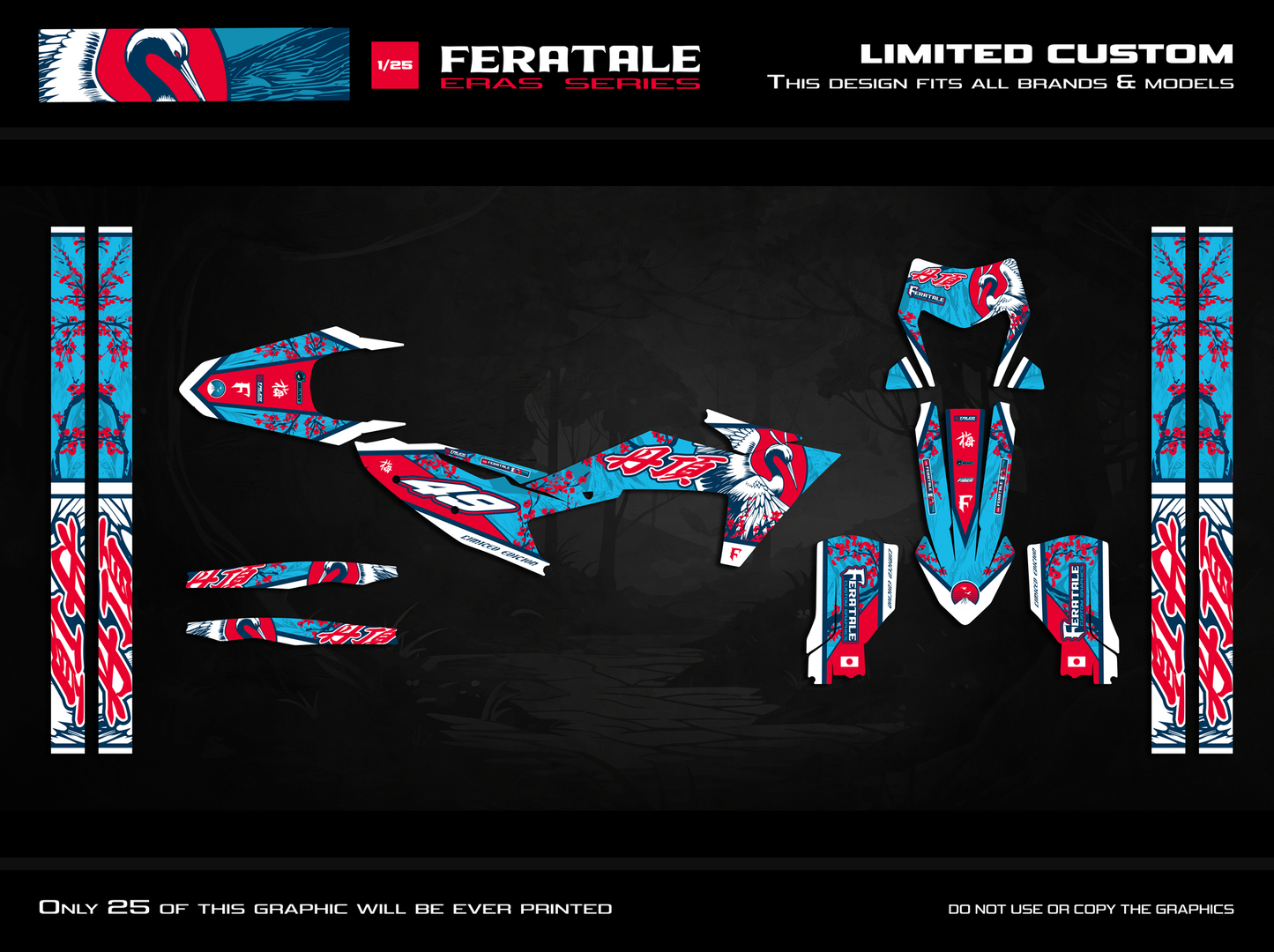 Limited Custom Graphic Kit - Mantsuri