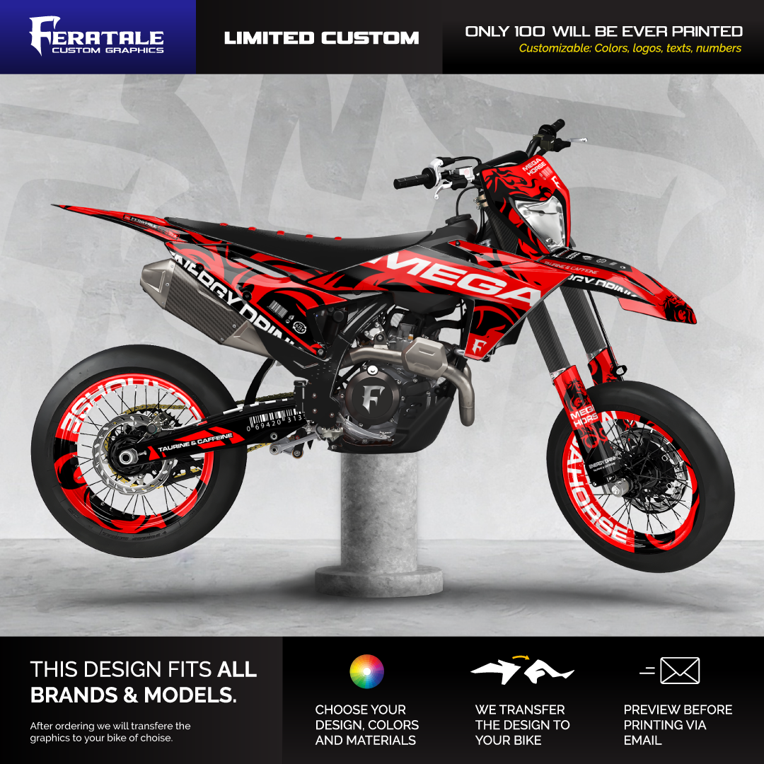 Limited Custom Graphic Kit - Megahorse