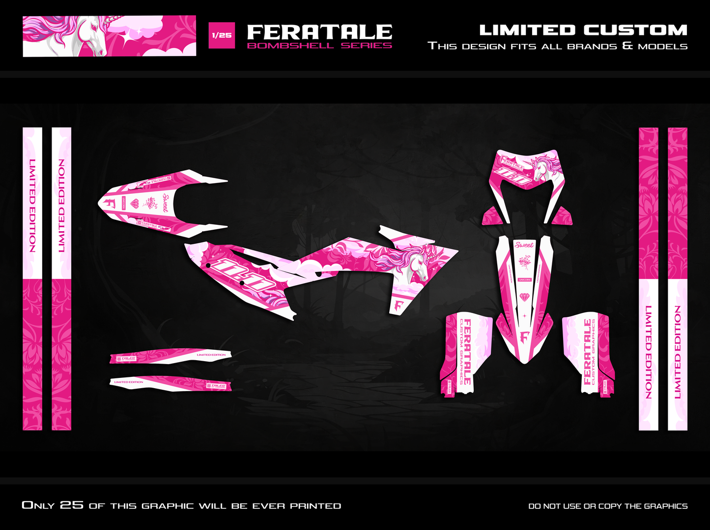 Limited Custom Graphic Kit - Unicorn
