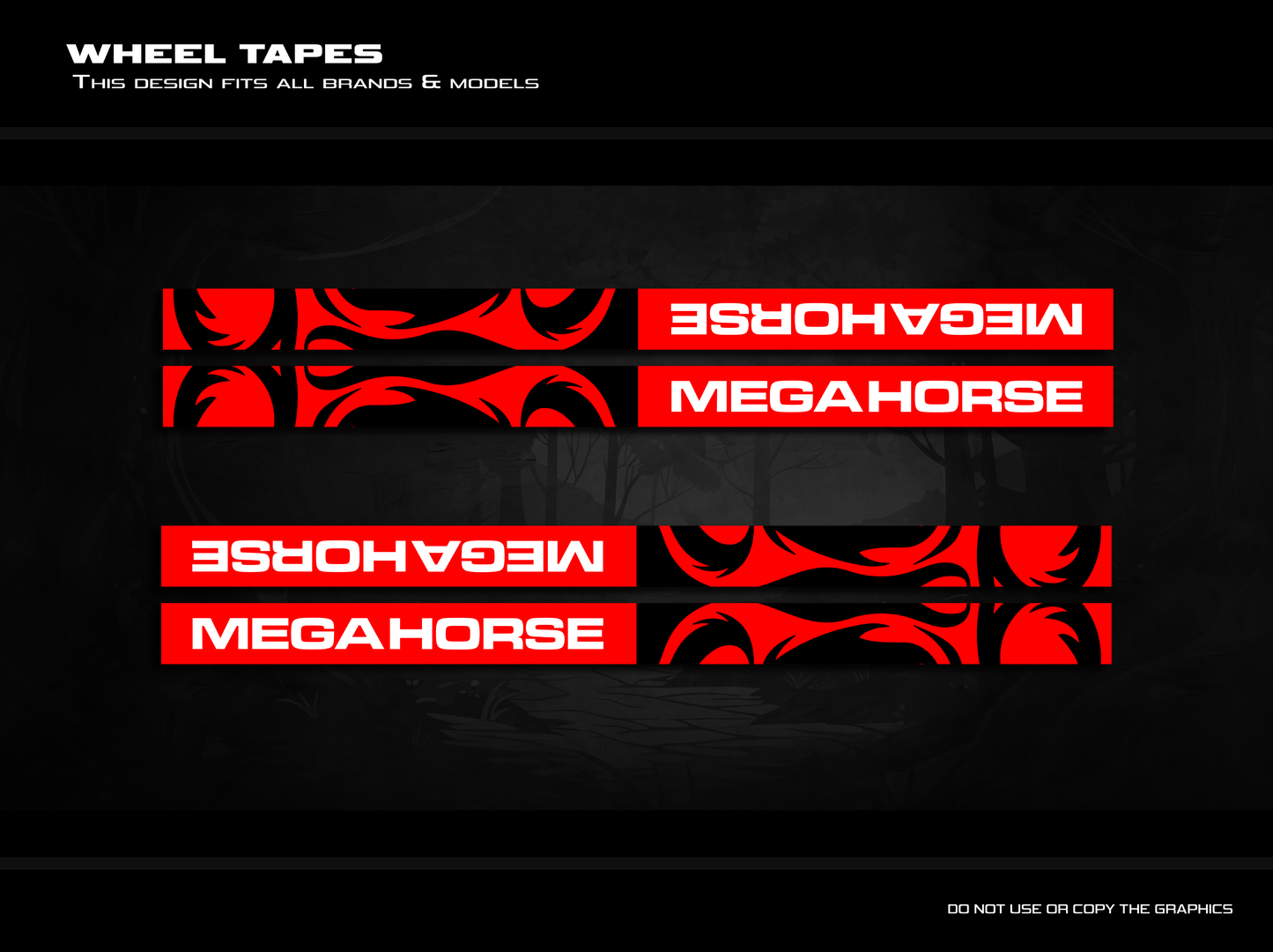 Megahorse Wheel Graphics