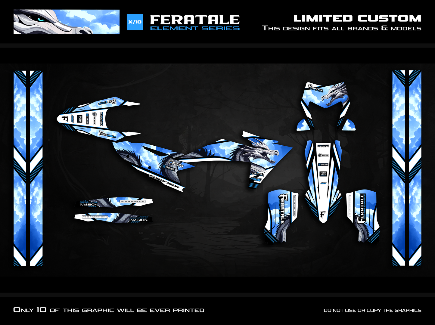 Limited Custom Graphic Kit - Wyvern