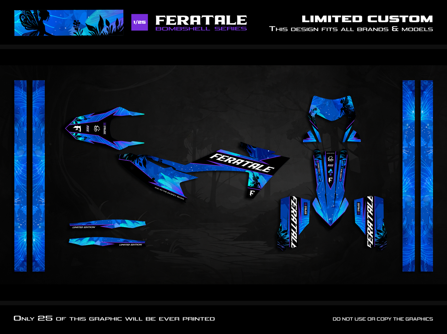 Limited Custom Graphic Kit - Pixie
