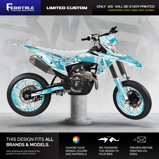 Limited Custom Graphic Kit - Swan