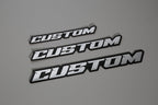 Custom irtotarrat - omalla tekstillä