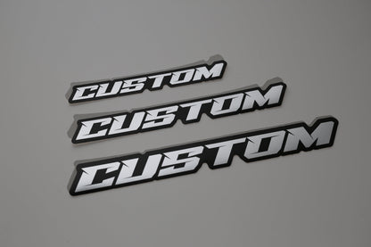 Custom irtotarrat - omalla tekstillä