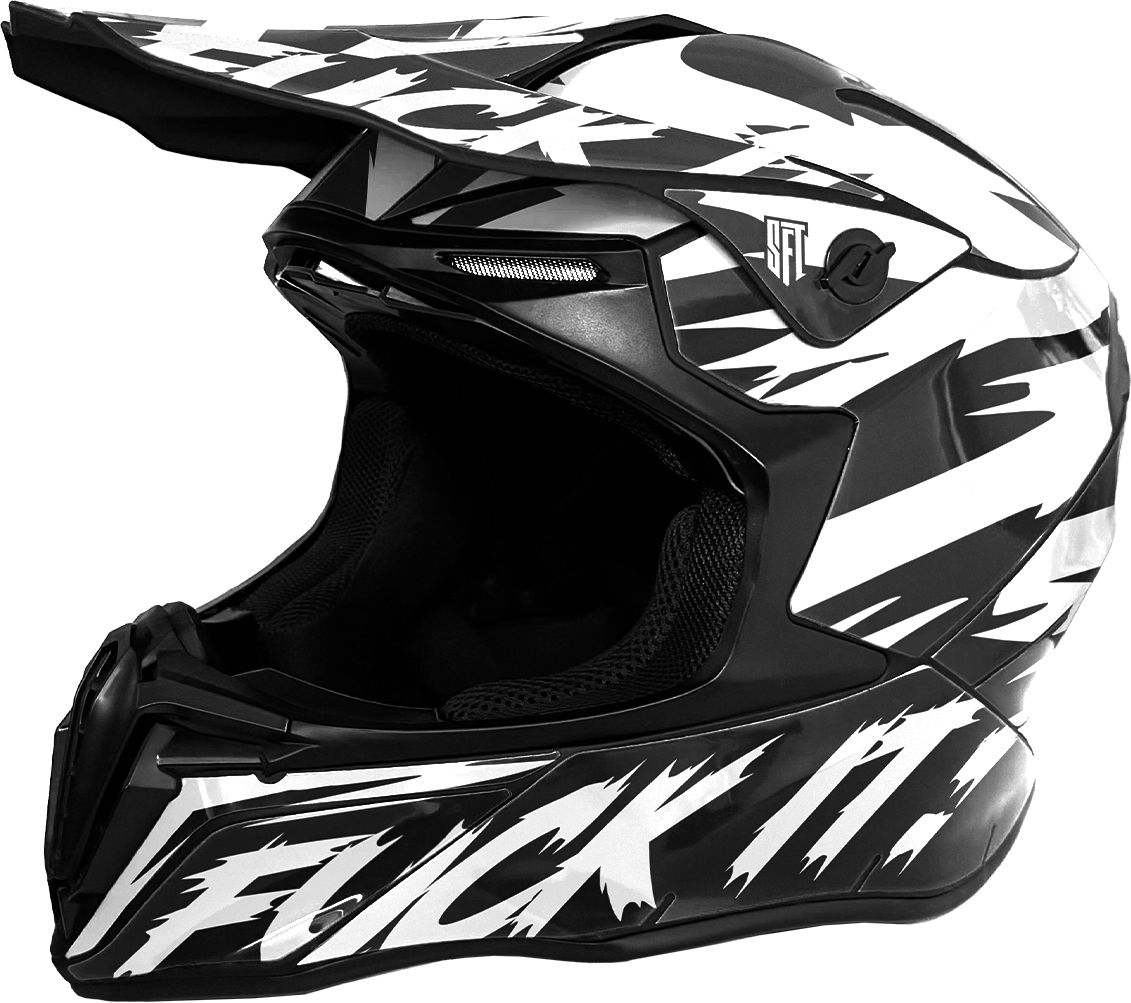 Fuck it - SFT kypärän teippaukset