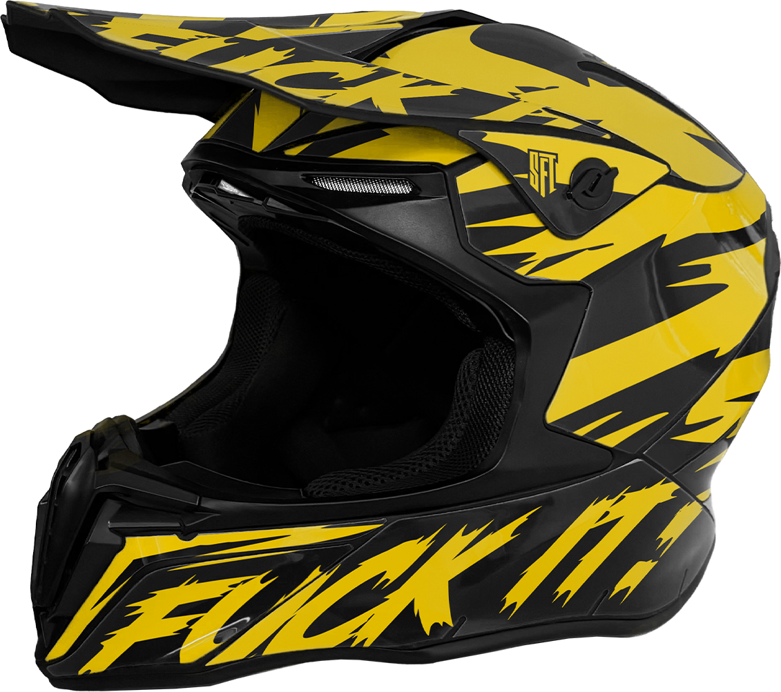 Fuck it - SFT kypärän teippaukset