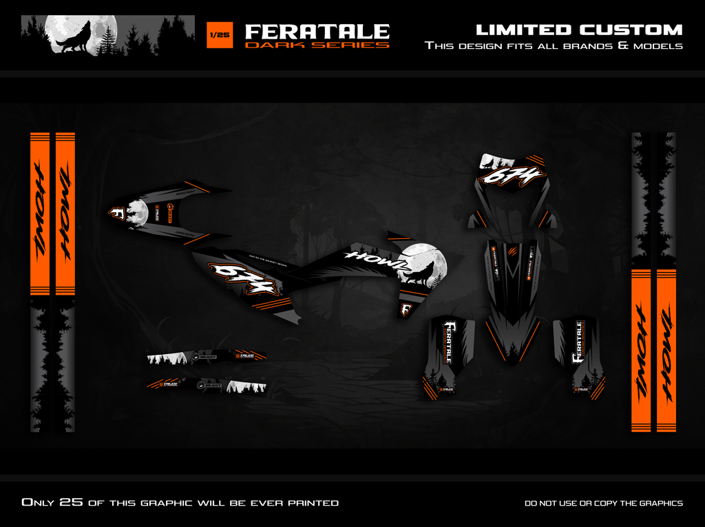 Limited Custom Graphic Kit - Howl