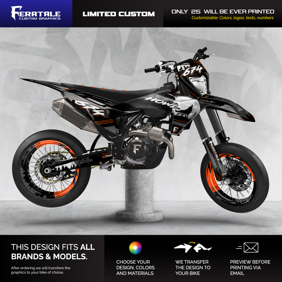 Limited Custom Graphic Kit - Howl