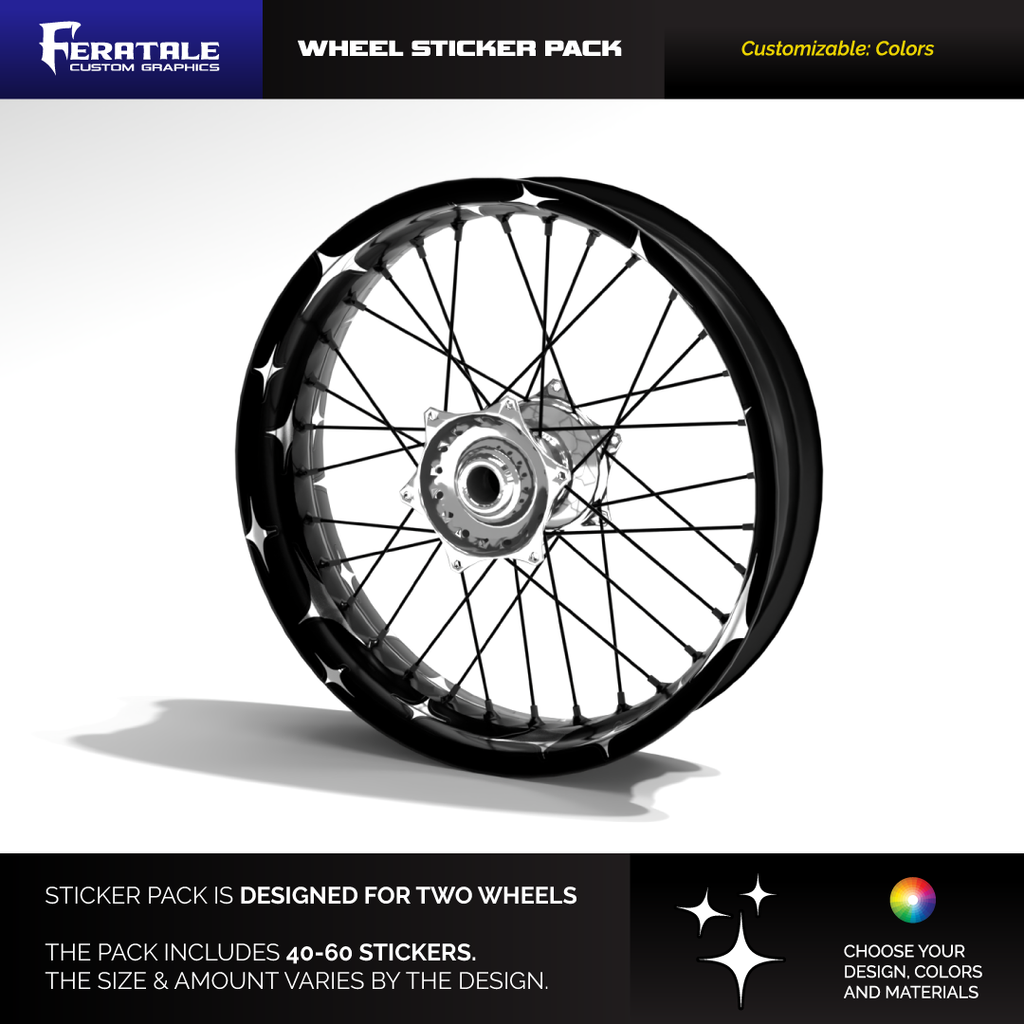 Spark - Wheel Sticker Pack
