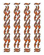 Flame - Premium Sticker Pack