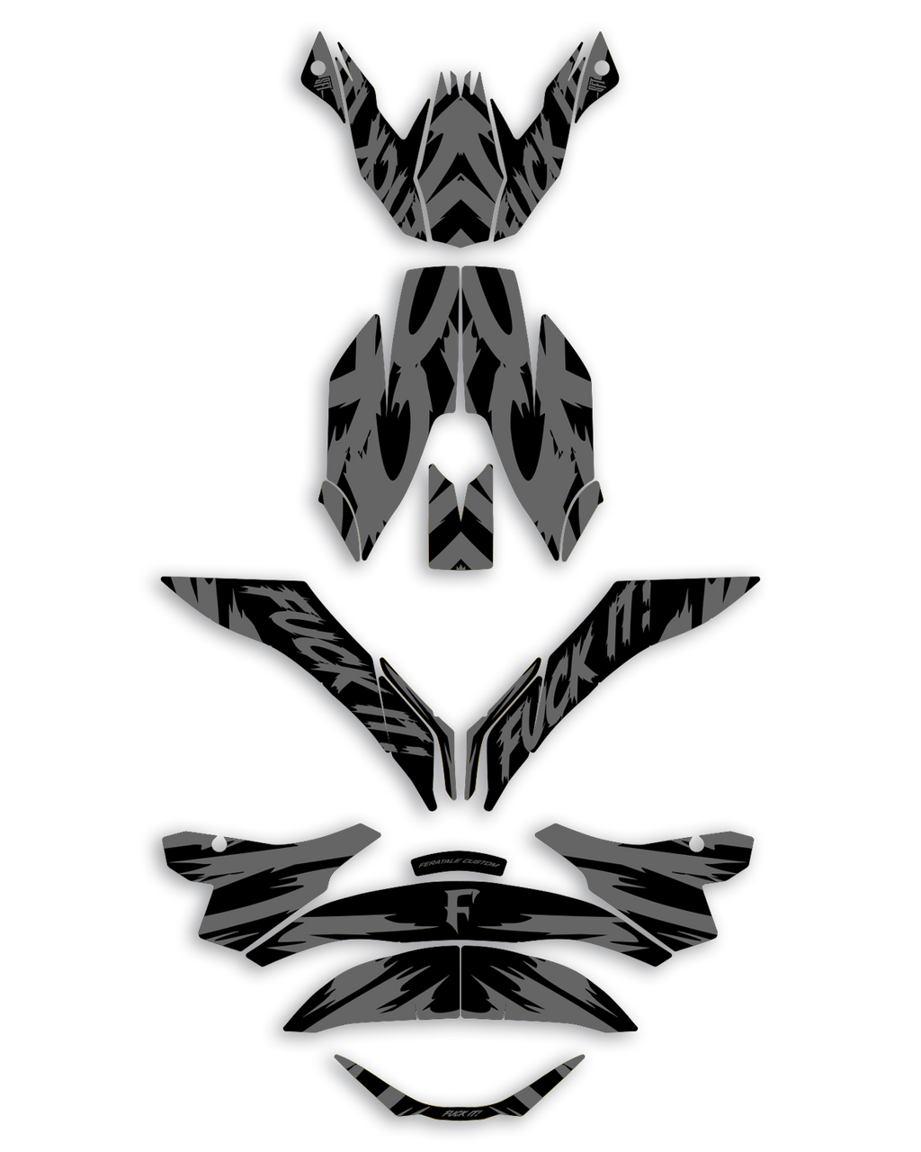 Fuck it - SFT Helmet Graphics