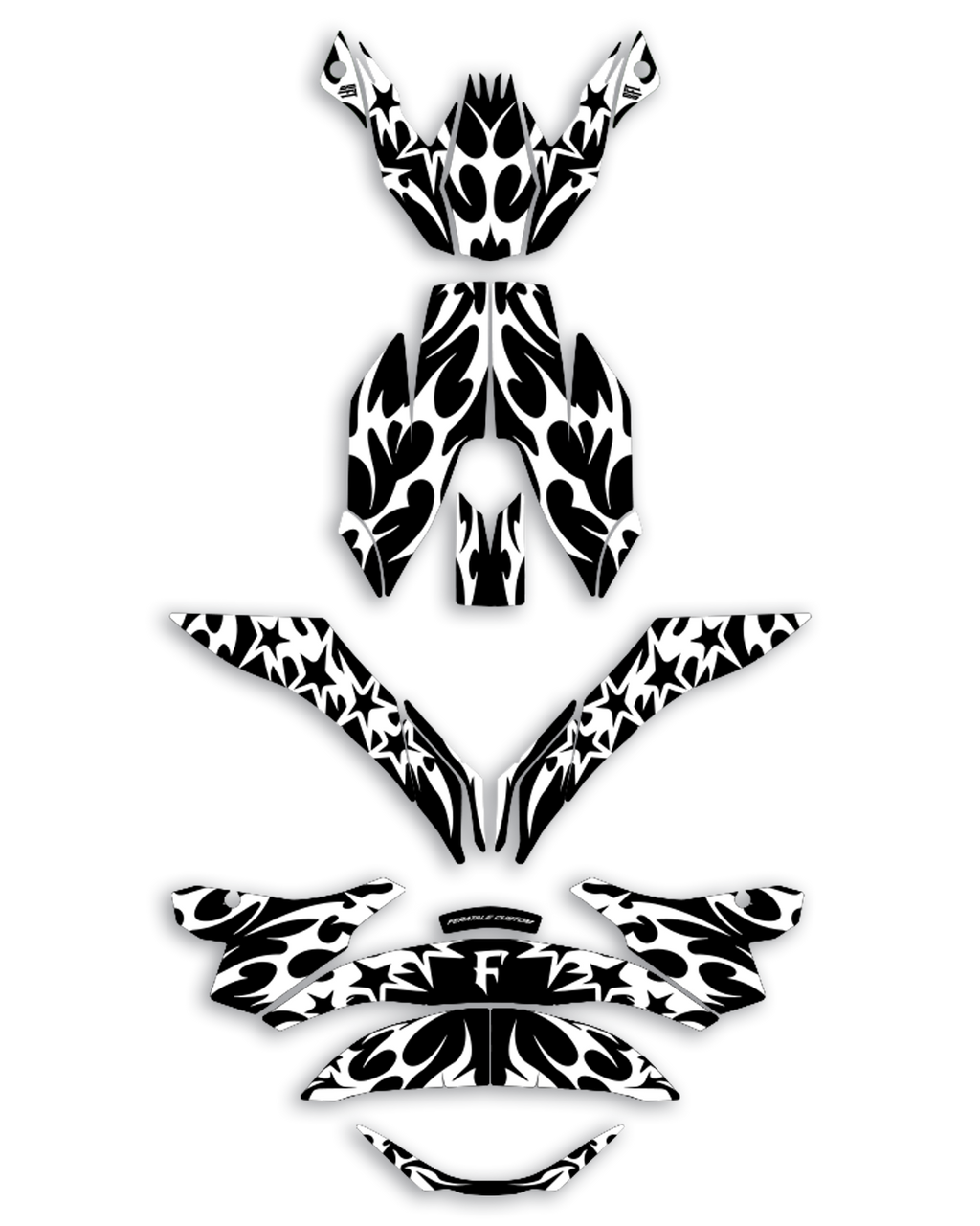 Tribal - SFT Helmet Graphics